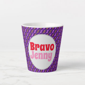 Caneca De Café Latte Jenny