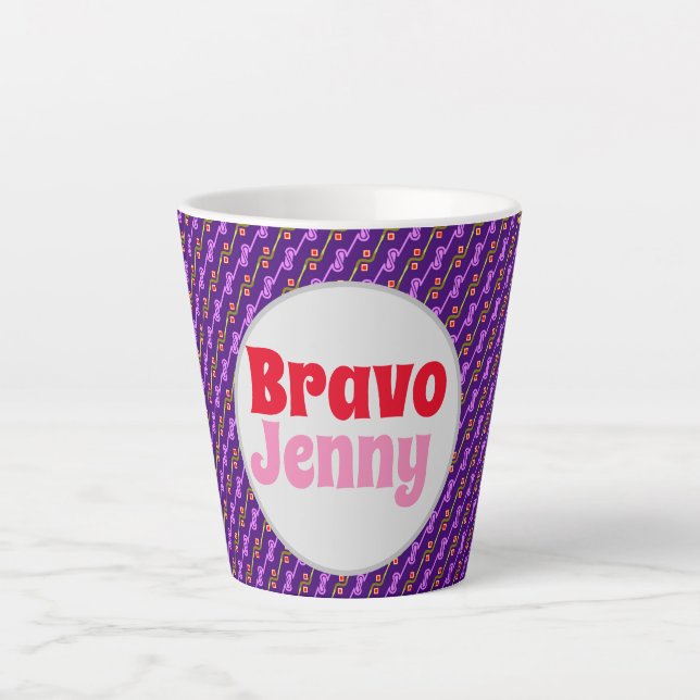 Caneca De Café Latte Jenny (Frente)