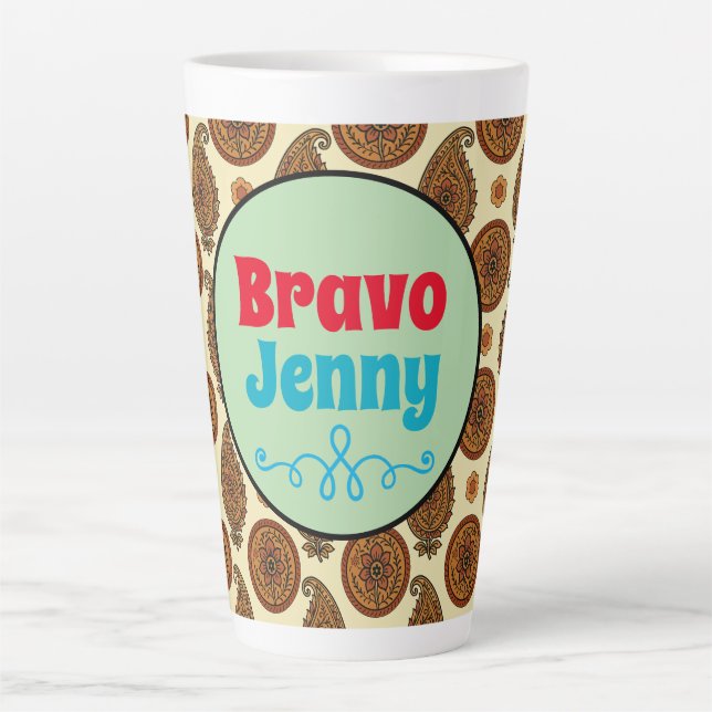Caneca De Café Latte Jenny Latte Mug (Frente)