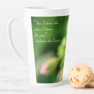 Caneca De Café Latte Jeremiah 29:11 Latte Mug