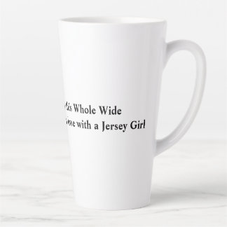 Caneca De Café Latte Jersey Girl Mug