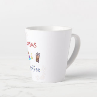 Caneca De Café Latte Jesus + Café Lata-Lata