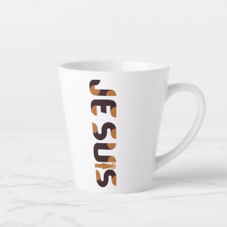 Caneca De Café Latte Jesus, Je Suis.