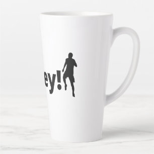 Caneca De Café Latte Jogador de futebol turco