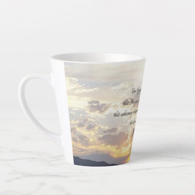 Caneca De Café Latte John 3:16 Latte Mug (Esquerda)