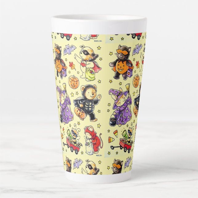 Caneca De Café Latte Jolie Tasse spéciale halloween (Frente)
