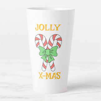 CANECA DE CAFÉ LATTE JOLLY CHRISTMAS
