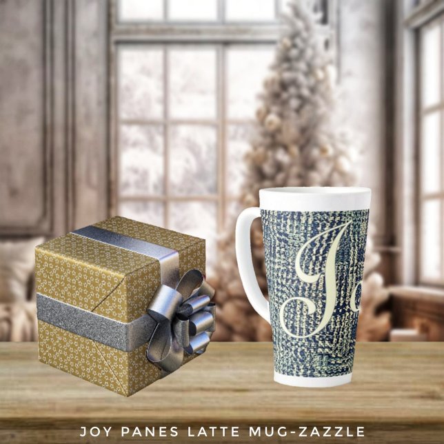 Caneca De Café Latte Joy Panes (Criador carregado)