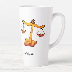 Caneca De Café Latte justiça