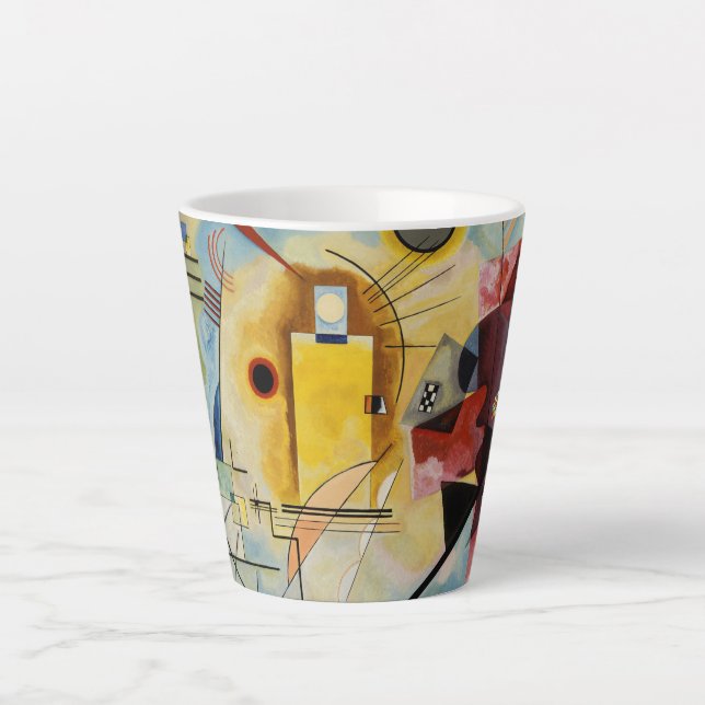 Caneca De Café Latte kandinsky (Frente)