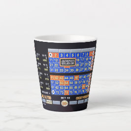 Caneca De Café Latte "Keno Rookie" Latte Mug