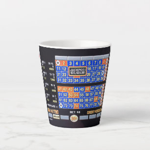 Caneca De Café Latte "Keno Rookie" Latte Mug