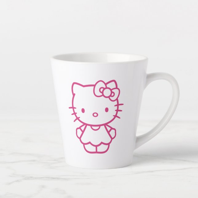 Caneca De Café Latte Kitty (Direita)
