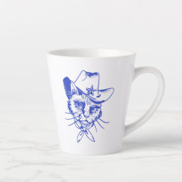 Caneca De Café Latte Kitty Latte Mug