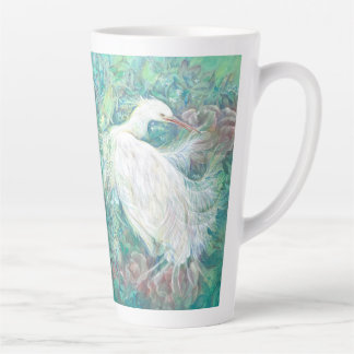 Caneca De Café Latte Koka: The Radiant Heron