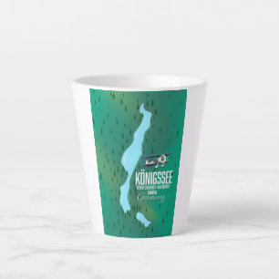 Caneca De Café Latte Königssee Berchtesgadener Alemanha