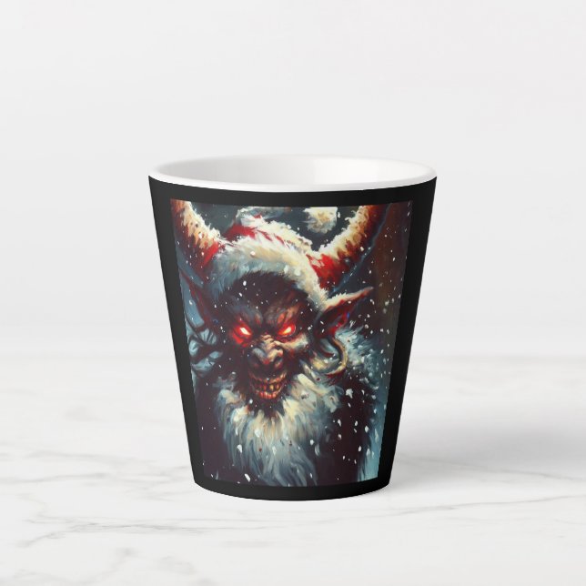 Caneca De Café Latte Krampus Natal 1 (Frente)
