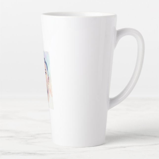 Caneca De Café Latte Kylian Mbappe (Direita)