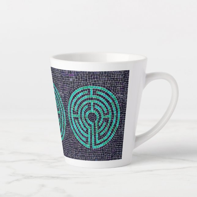 CANECA DE CAFÉ LATTE LABYRINTH III (Direita)