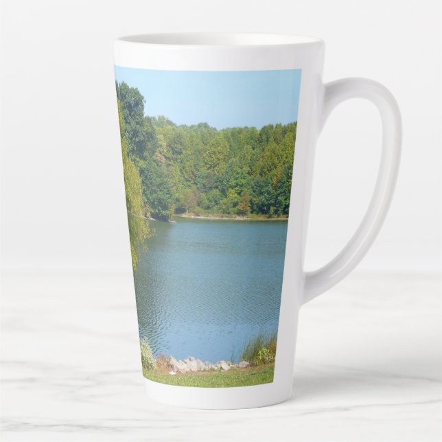 Caneca De Café Latte Lago Centenário em Ellicott, Maryland (Direita)