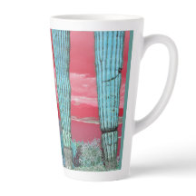 Lago Pleasant Saguaro Pilares Latte Mug