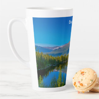 Caneca De Café Latte Lago Urso no Parque Nacional de Rocky Mountain