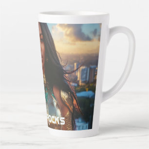 CANECA DE CAFÉ LATTE LAGOS - NIGÉRIA - ÁFRICA