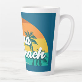 Caneca De Café Latte Laguna Beach Califórnia