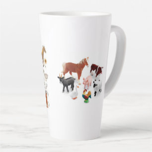Caneca De Café Latte Lâmina de fazenda