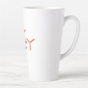 Caneca De Café Latte Lâmina Gótica Latte Mug
