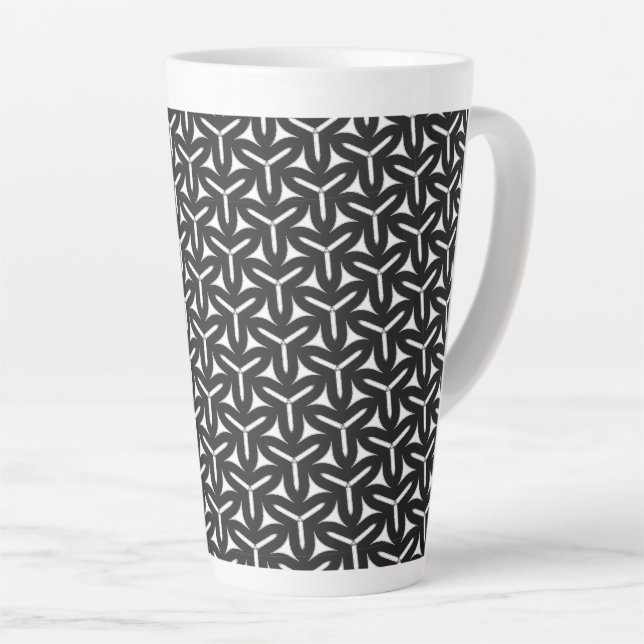 Caneca De Café Latte Lâminas Góticas - Lâmpada Latte (Ângulo direito)