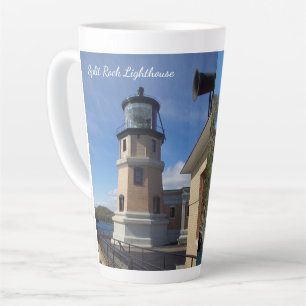 Caneca De Café Latte Lâmpada de Rock Dividida Lâmpada