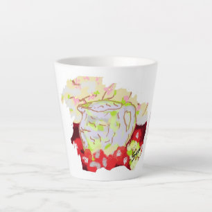 Caneca De Café Latte Lâmpada " Pitcher com Fruta