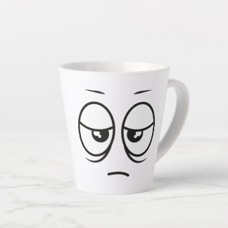 Caneca De Café Latte Lâmpada Sonolenta - Aviso: Modo Bateria Baixa - Mo