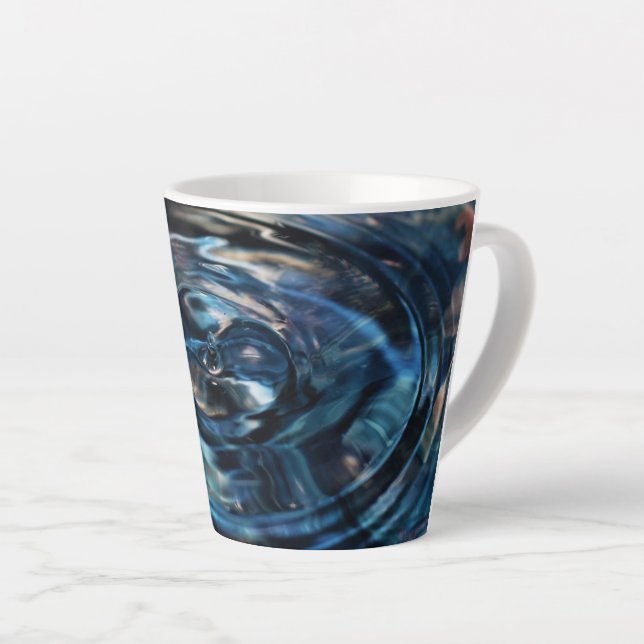 Caneca De Café Latte Lâmpadas De Água (Ângulo direito)