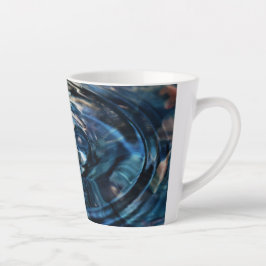 Caneca De Café Latte Lâmpadas De Água