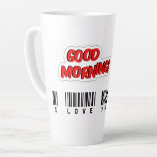 Caneca De Café Latte Lâmpadas e Copas