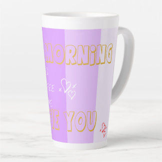 Caneca De Café Latte Lâmpadas e Copas