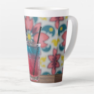 Caneca De Café Latte Lâmpadas e Copas