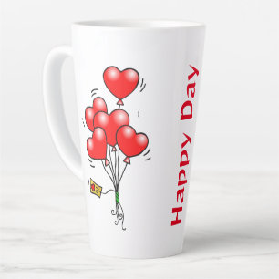 Caneca De Café Latte Lâmpadas e Copas