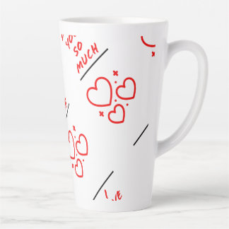 Caneca De Café Latte Lâmpadas e Copas