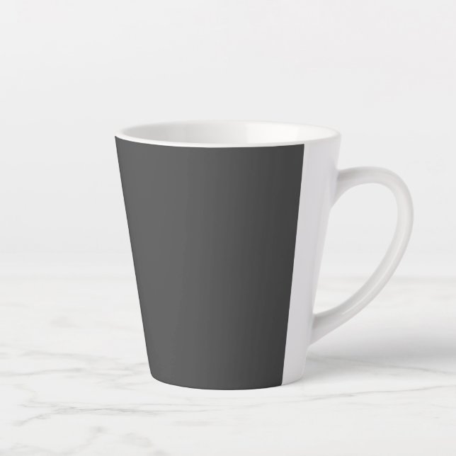 Caneca De Café Latte Lâmpadas Personalizadas | Copos de café personaliz (Direita)