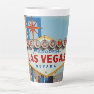 Caneca De Café Latte Las Vegas