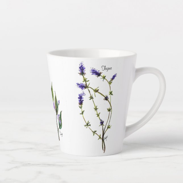 Caneca De Café Latte Lata (Direita)