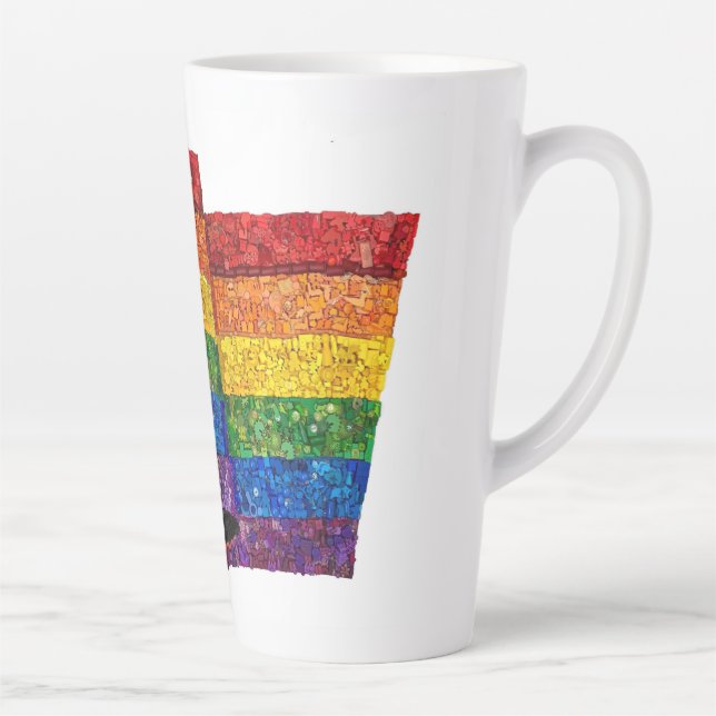 Caneca De Café Latte Lata (Direita)