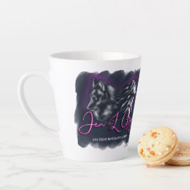 Caneca De Café Latte Lata