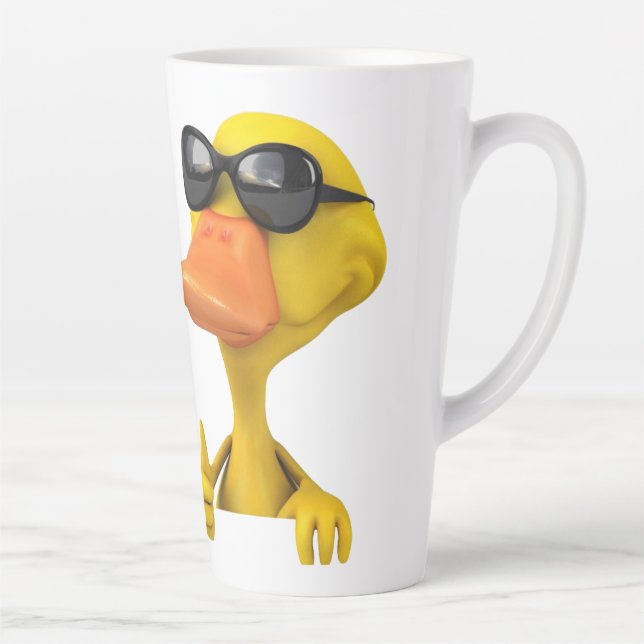 Caneca De Café Latte Lata Grande (Direita)