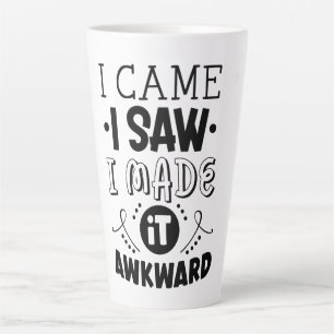 Caneca De Café Latte Lata Grande