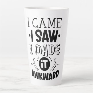 Caneca De Café Latte Lata Grande