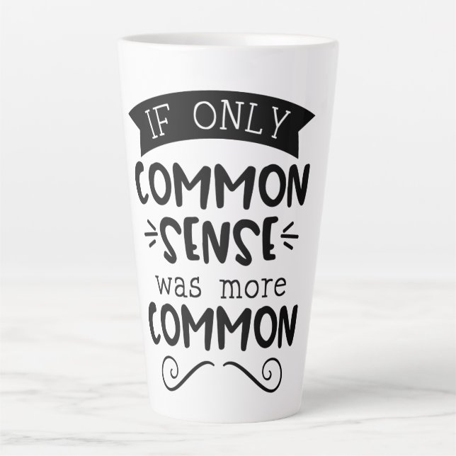 Caneca De Café Latte Lata Grande (Frente)